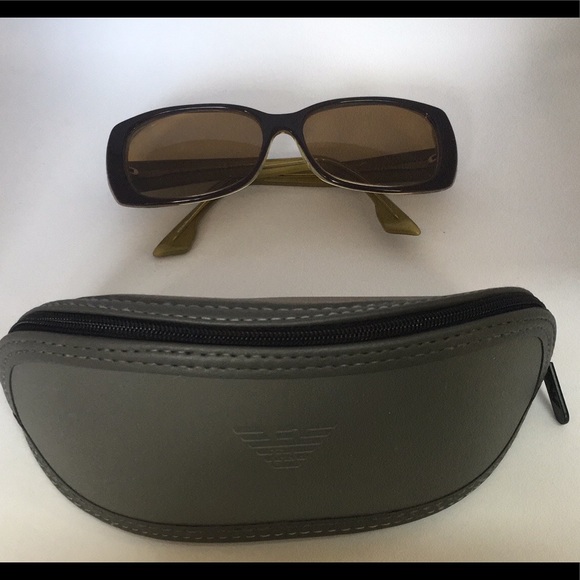Emporio Armani Accessories - Vintage Designer EMPORIO ARMANI Tortoise Eyeglasses Sunglasses Frames & Case